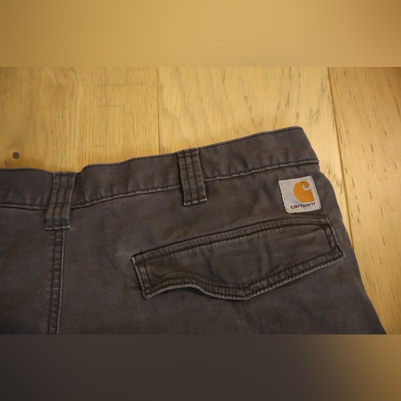 Carhartt Rugged Flex Canvas Cargo Work Shorts Size 38 - Picture 6 of 6